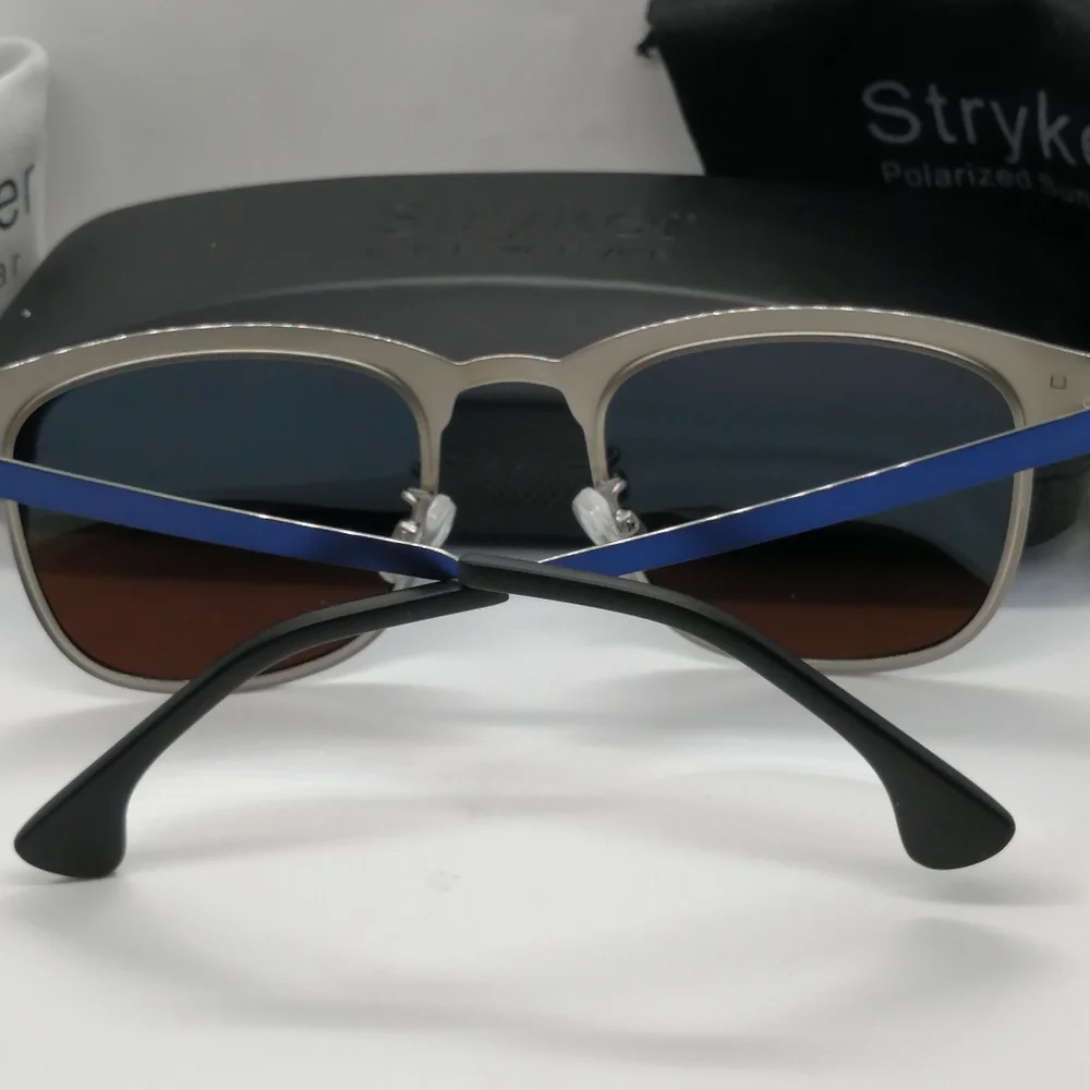 New Stryker Polarized Sunglass ST06217 Blue Mirror - Picture 5 of 9